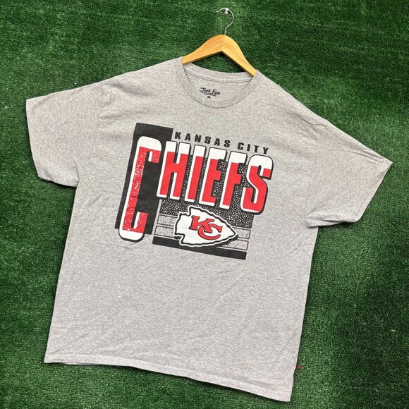 Kansas City Chiefs Logo T-Shirt Size Large - Picture 3 of 4